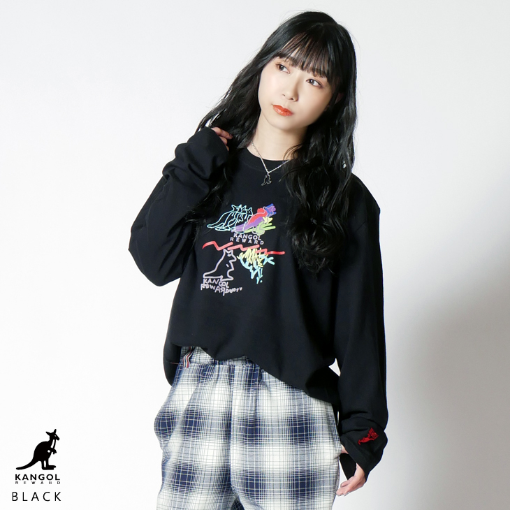 【完全受注生産】 小林愛香×KANGOL REWARD コラボ長袖Tシャツ