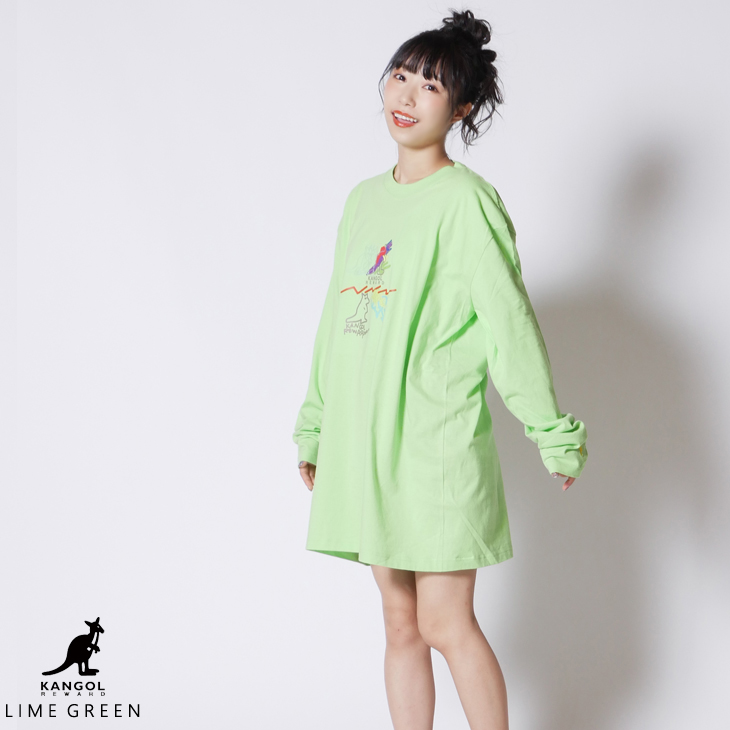 【完全受注生産】 小林愛香×KANGOL REWARD コラボ長袖Tシャツ