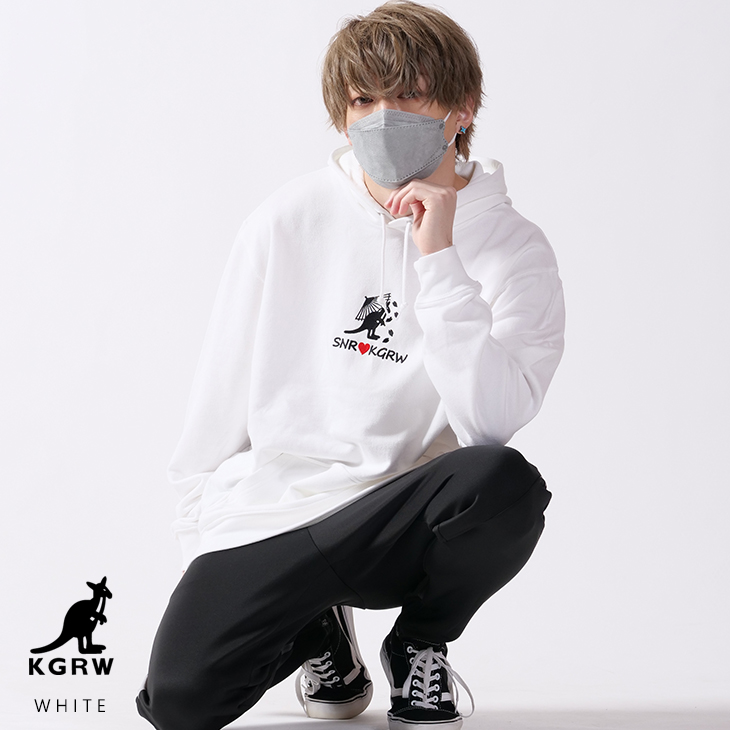 センラ×KANGOL REWARD コラボプルオーバーパーカー