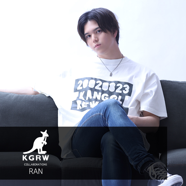 【完全受注生産】 RAN×KANGOL REWARD コラボ半袖Tシャツ