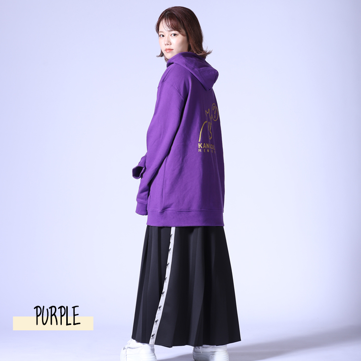 川口葵×KANGOL REWARDコラボ第2弾 プルオーバーパーカー