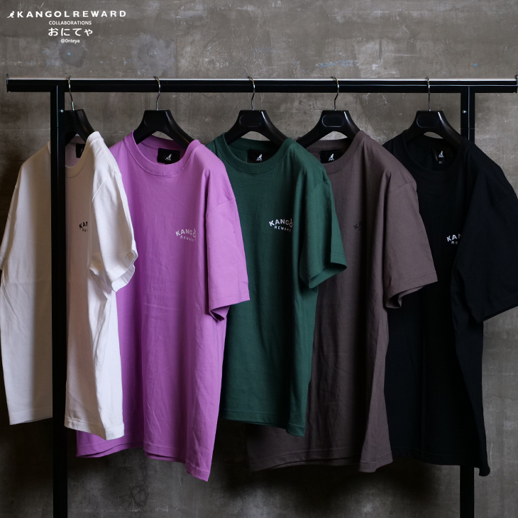 おにてゃ×KANGOL REWARD コラボ半袖Tシャツ