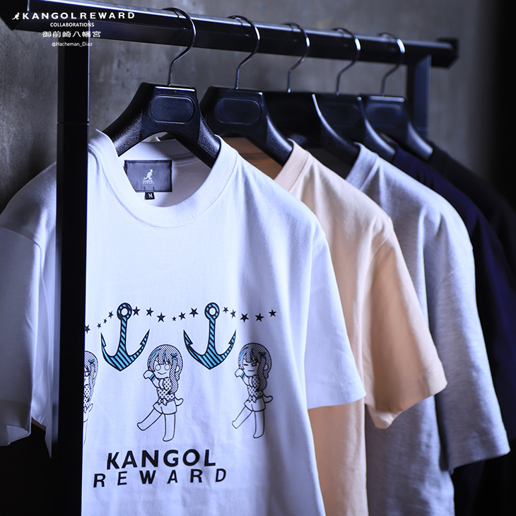完全受注生産】 御前崎八幡宮×KANGOL REWARD コラボ半袖Tシャツ