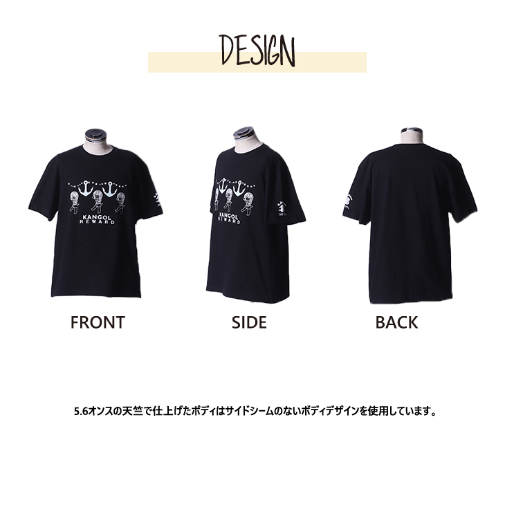 完全受注生産】 御前崎八幡宮×KANGOL REWARD コラボ半袖Tシャツ