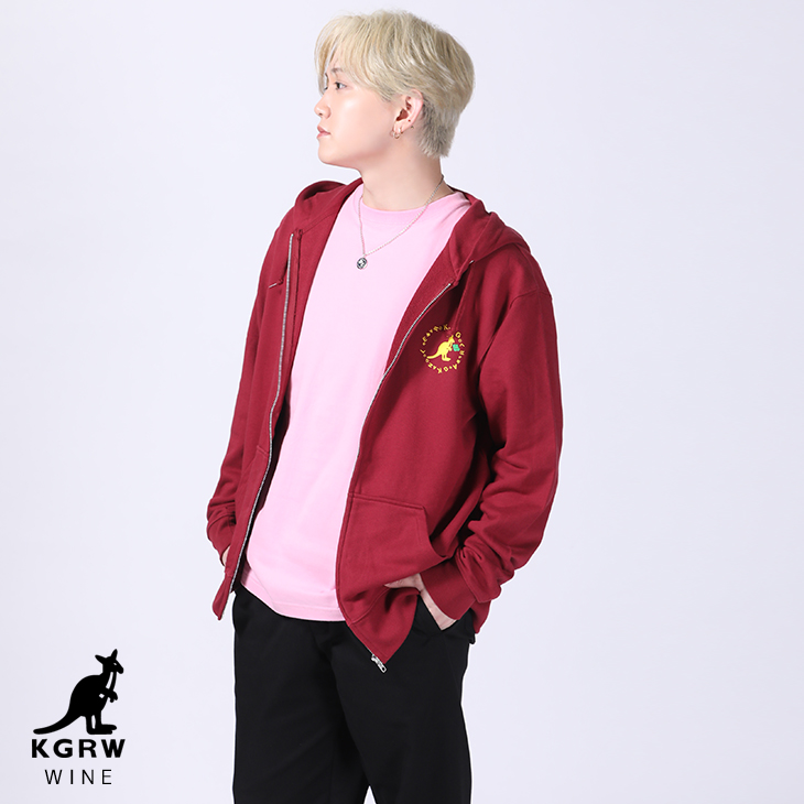 完全受注生産】MASHIHO×KANGOL REWARD コラボ企画！ZIPパーカー