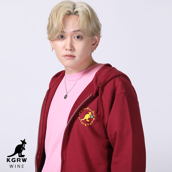 完全受注生産】MASHIHO×KANGOL REWARD コラボ企画！ZIPパーカー