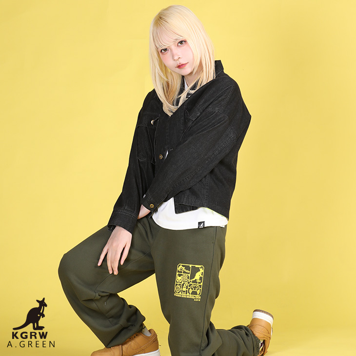 完全受注生産】みゆはん×KANGOL REWARD コラボ企画第4弾！スウェットパンツ