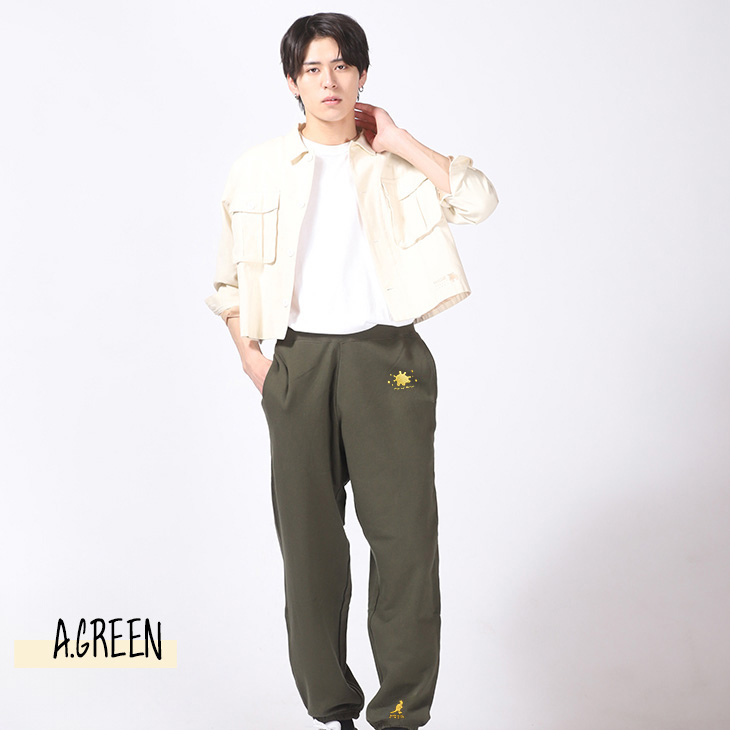 完全受注生産】虹深°ぬふ×KANGOL REWARD コラボ企画！スウェットパンツ