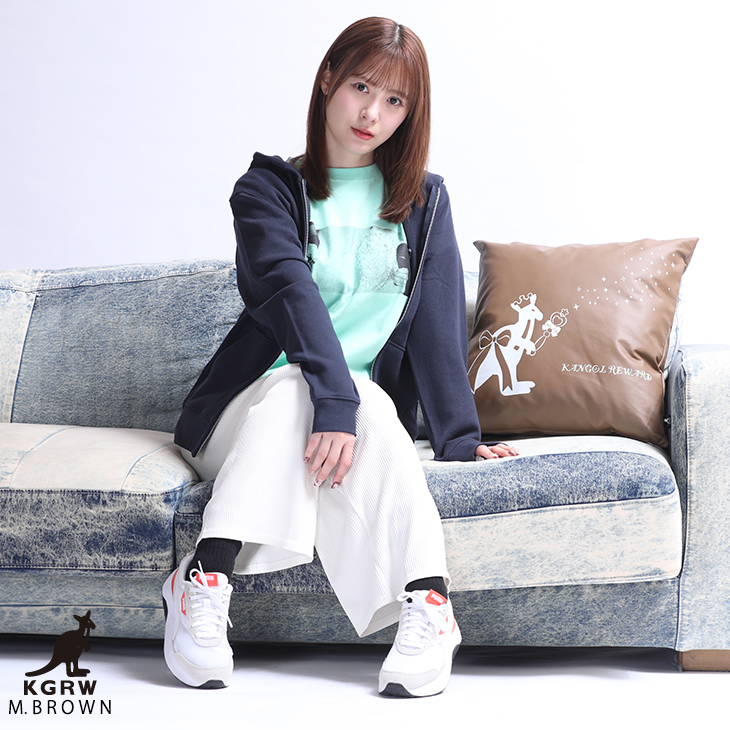 完全受注生産】生田衣梨奈×KANGOL REWARD コラボ企画！クッション