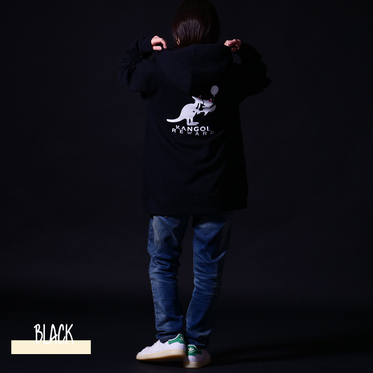 完全受注生産】なーな × KANGOL REWARDコラボ プルオーバーパーカー