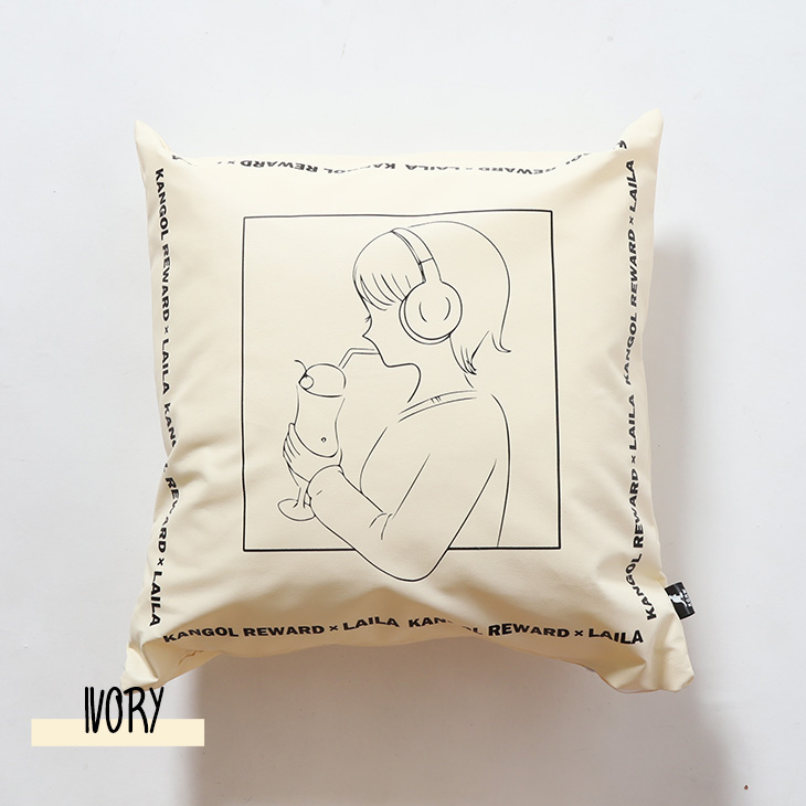 完全受注生産】レイラ× KANGOL REWARDコラボ企画！ クッション