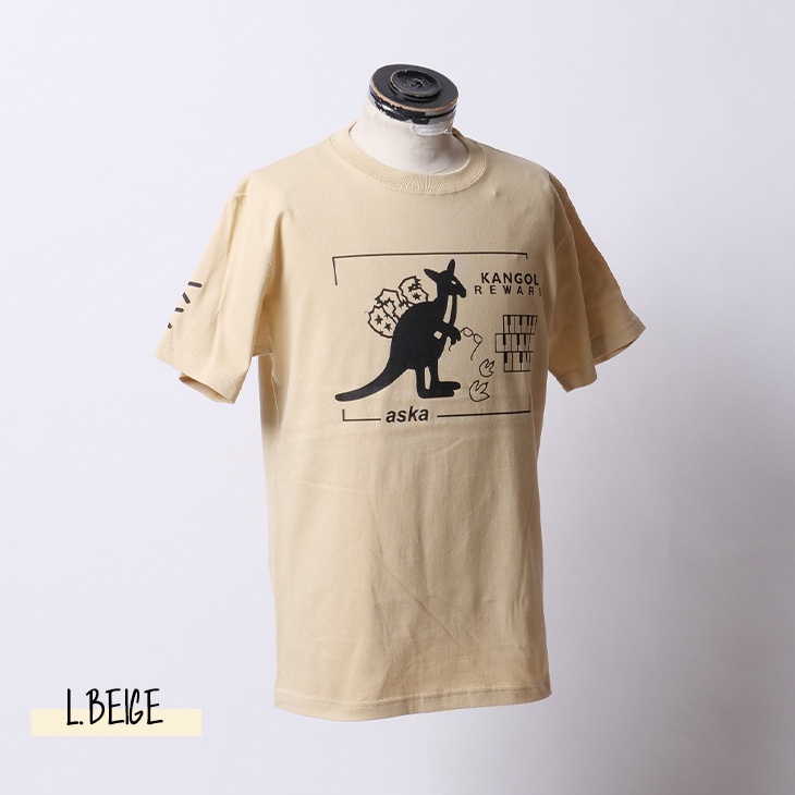 完全受注生産】826aska×KANGOL REWARD コラボ企画第7弾！半袖Tシャツ