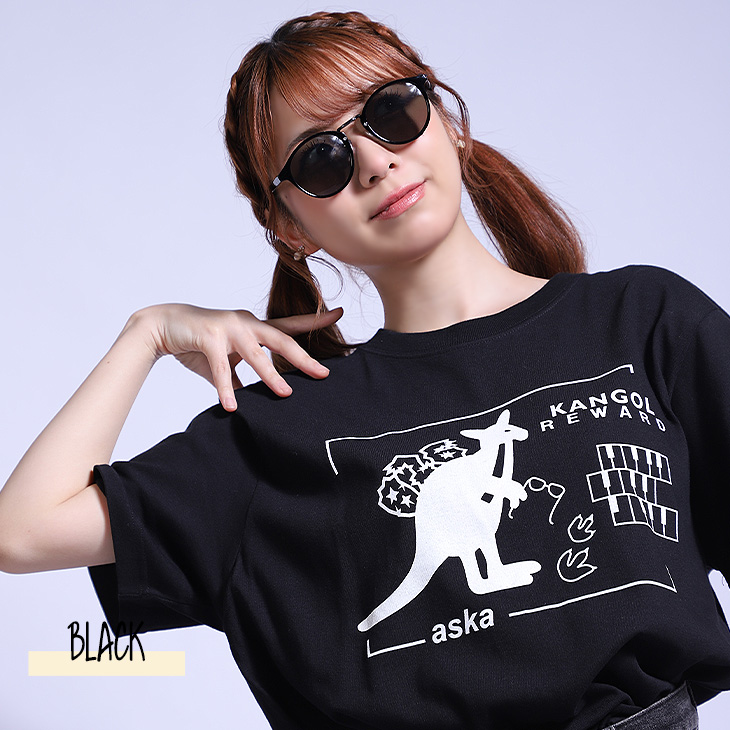 完全受注生産】826aska×KANGOL REWARD コラボ企画第7弾！半袖Tシャツ