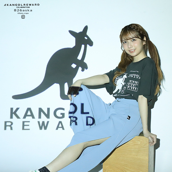 完全受注生産】826aska×KANGOL REWARDコラボ企画第7弾!ZIPパーカー 完全受注生産】826aska×KANGOL REWARDコラボ企画第7弾!ZIPパーカー