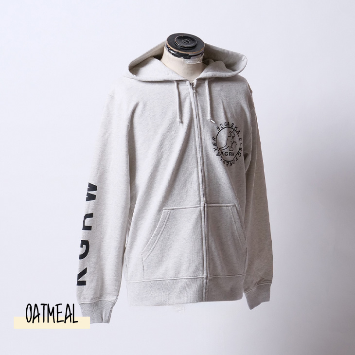 完全受注生産】826aska×KANGOL REWARDコラボ企画第7弾！ZIPパーカー