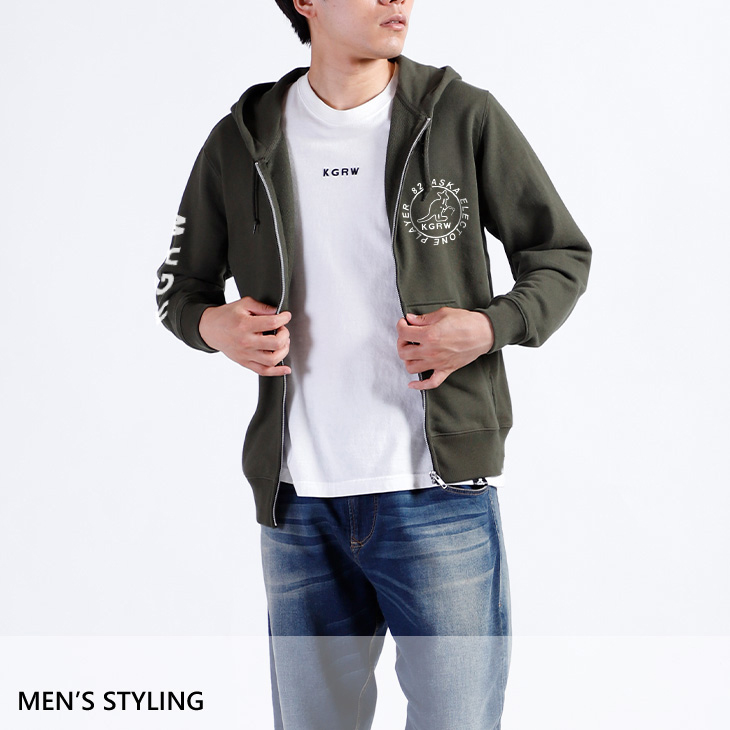 完全受注生産】826aska×KANGOL REWARDコラボ企画第7弾！ZIPパーカー
