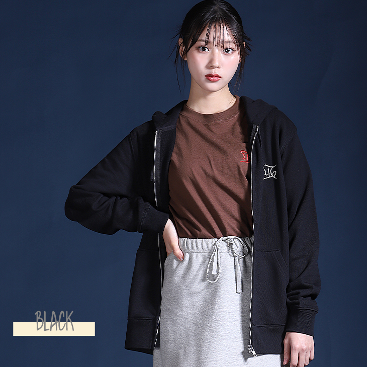 完全受注生産】月野有菜×KANGOL REWARDコラボ企画！ZIPパーカー