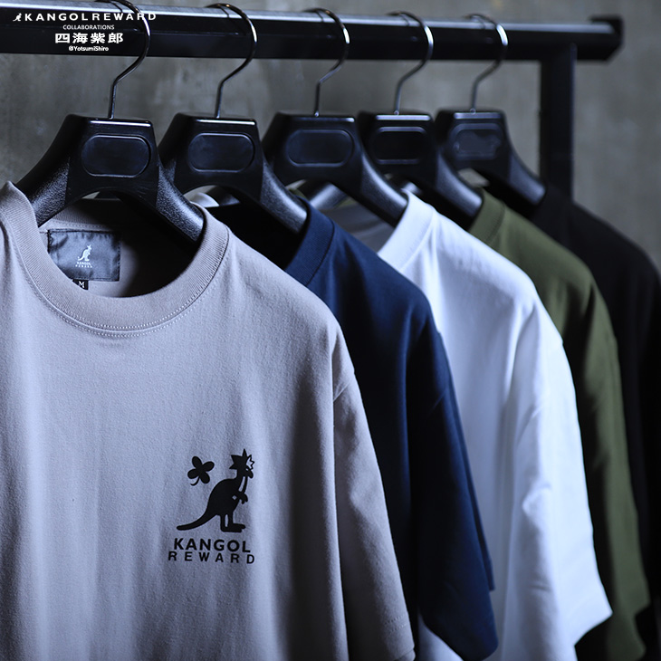 完全受注生産】四海紫郎×KANGOL REWARD コラボ企画！半袖Tシャツ