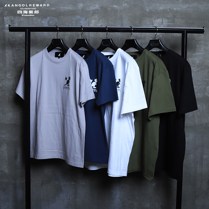 完全受注生産】四海紫郎×KANGOL REWARD コラボ企画！半袖Tシャツ