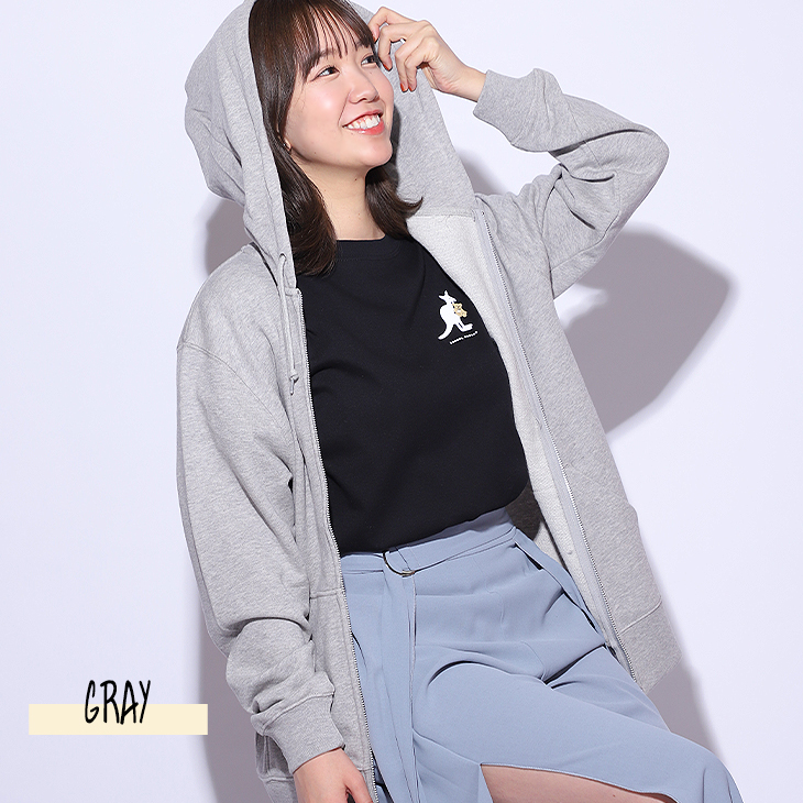 完全受注生産】中西希×KANGOL REWARDコラボ企画！ZIPパーカー