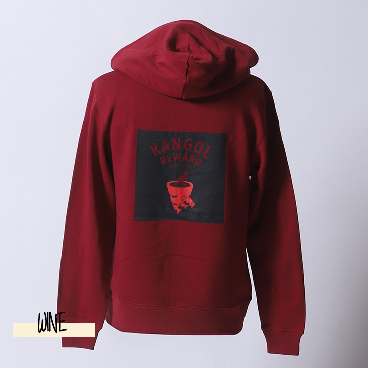 完全受注生産】重音テト×KANGOL REWARDコラボ企画！ZIPパーカー