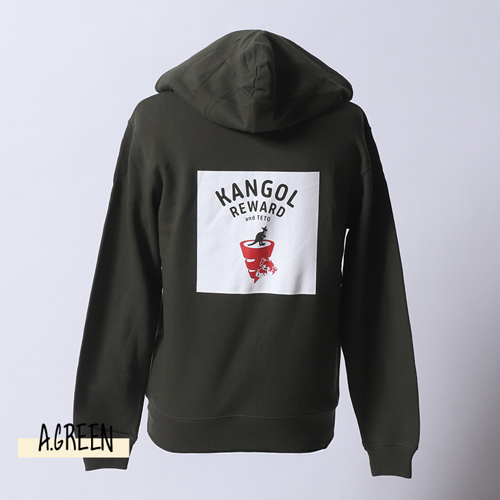 完全受注生産】重音テト×KANGOL REWARDコラボ企画！ZIPパーカー