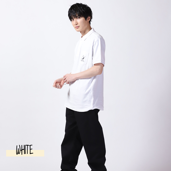 ヒカル ポロシャツ (公認) 完全受注生産】市岡元気×KANGOL REWARDコラボ企画！ポロシャツ