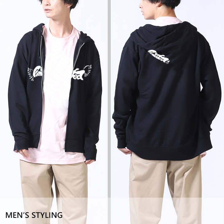 完全受注生産】増田來亜×KANGOL REWARDコラボ企画！ZIPパーカー