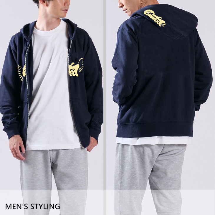 完全受注生産】増田來亜×KANGOL REWARDコラボ企画！ZIPパーカー
