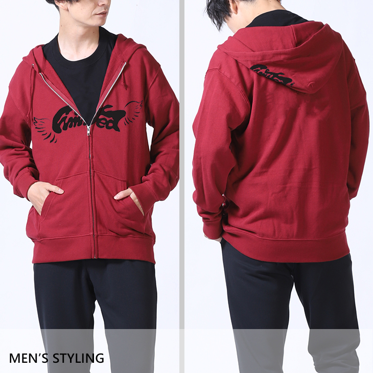 完全受注生産】増田來亜×KANGOL REWARDコラボ企画！ZIPパーカー