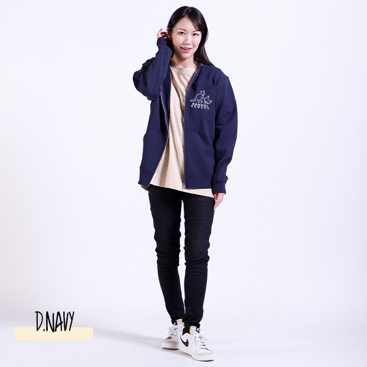 完全受注生産】dongdang×KANGOL REWARDコラボ企画！ZIPパーカー