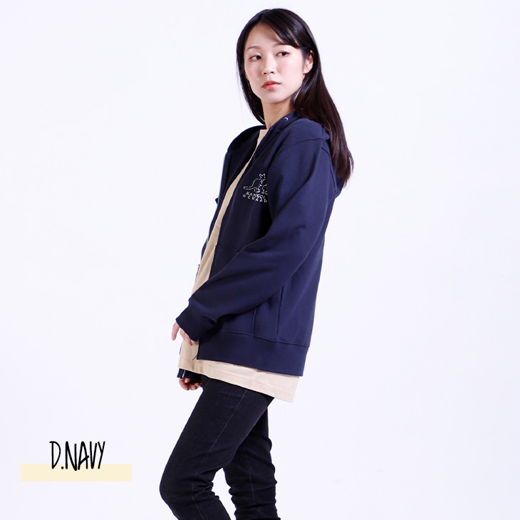 完全受注生産】dongdang×KANGOL REWARDコラボ企画！ZIPパーカー