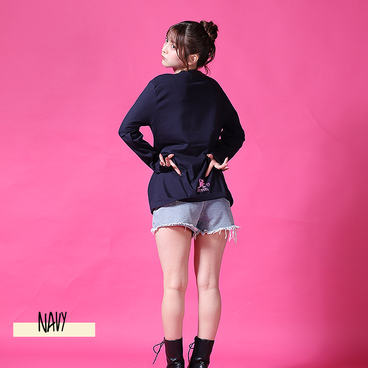 完全受注生産】黒嵜菜々子×KANGOL REWARD コラボ企画第2弾！長袖Tシャツ