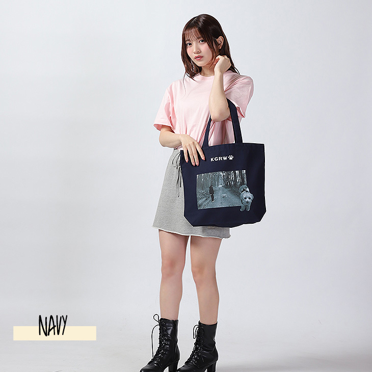 完全受注生産】黒嵜菜々子×KANGOL REWARD コラボ企画第2弾！トートバッグ