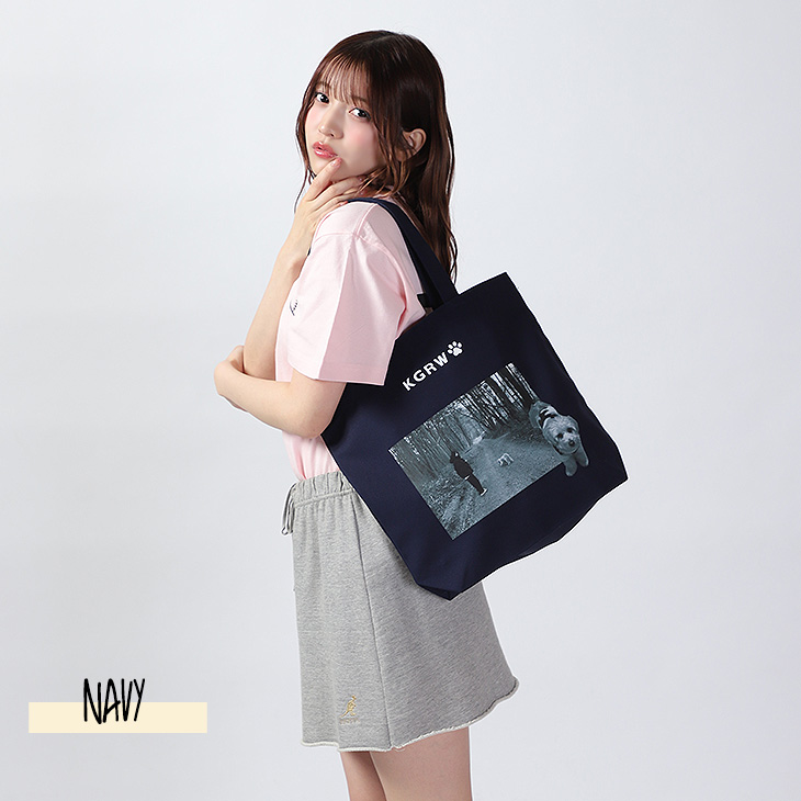 完全受注生産】黒嵜菜々子×KANGOL REWARD コラボ企画第2弾！トートバッグ