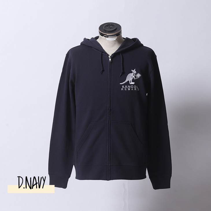 完全受注生産】紫闇ヘル×KANGOL REWARDコラボ企画第2弾！ZIPパーカー