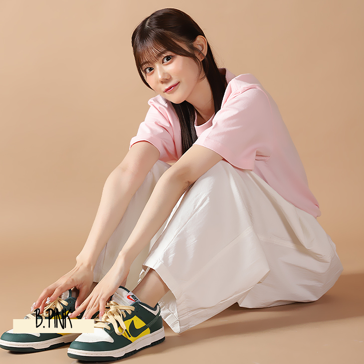希少美品 レオナール カンカン素材 カシュクール サイドギャザー 完全受注生産】久木田菜々夏 × KANGOL REWARD コラボ半袖Tシャツ