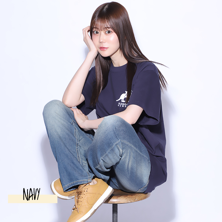 完全受注生産】久木田菜々夏 × KANGOL REWARD コラボ半袖Tシャツ