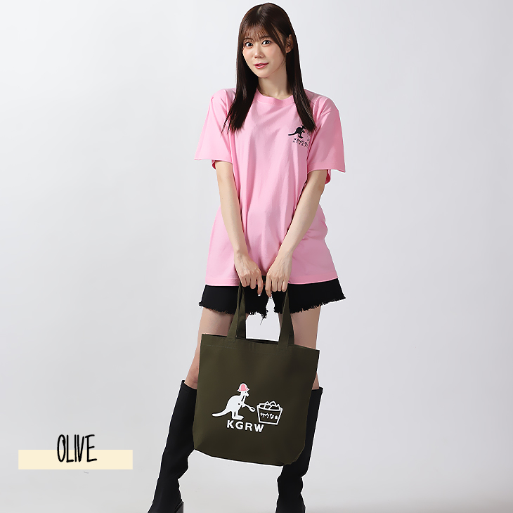 完全受注生産】久木田菜々夏 × KANGOL REWARD コラボトートバッグ