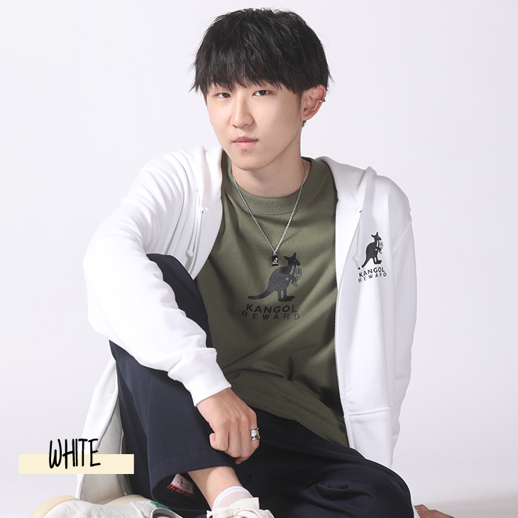 完全受注生産】久保陽貴×KANGOL REWARD コラボ企画！ZIPパーカー