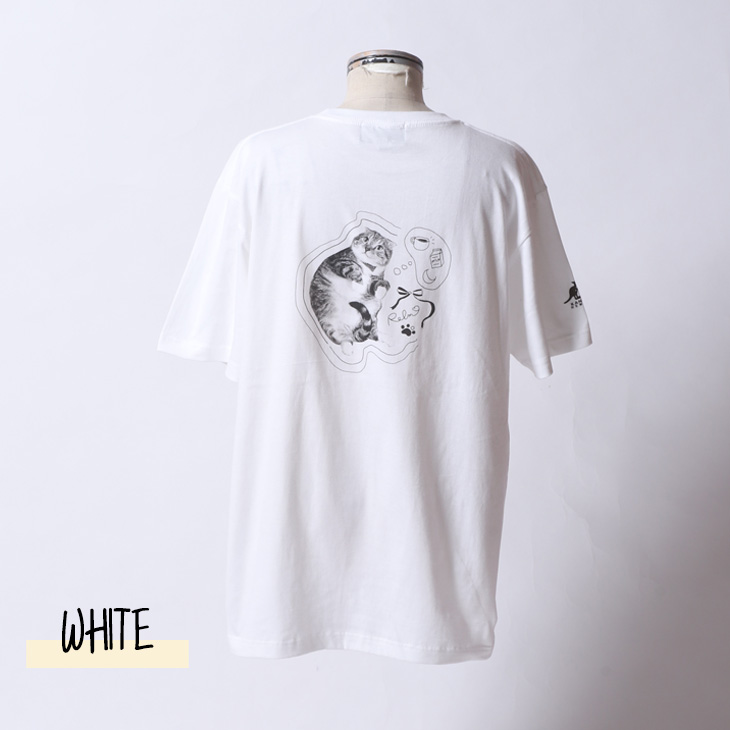 完全受注生産】ねこぞー×KANGOL REWARD コラボ半袖Tシャツ