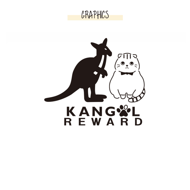 完全受注生産】ねこぞー×KANGOL REWARDコラボ企画！ZIPパーカー