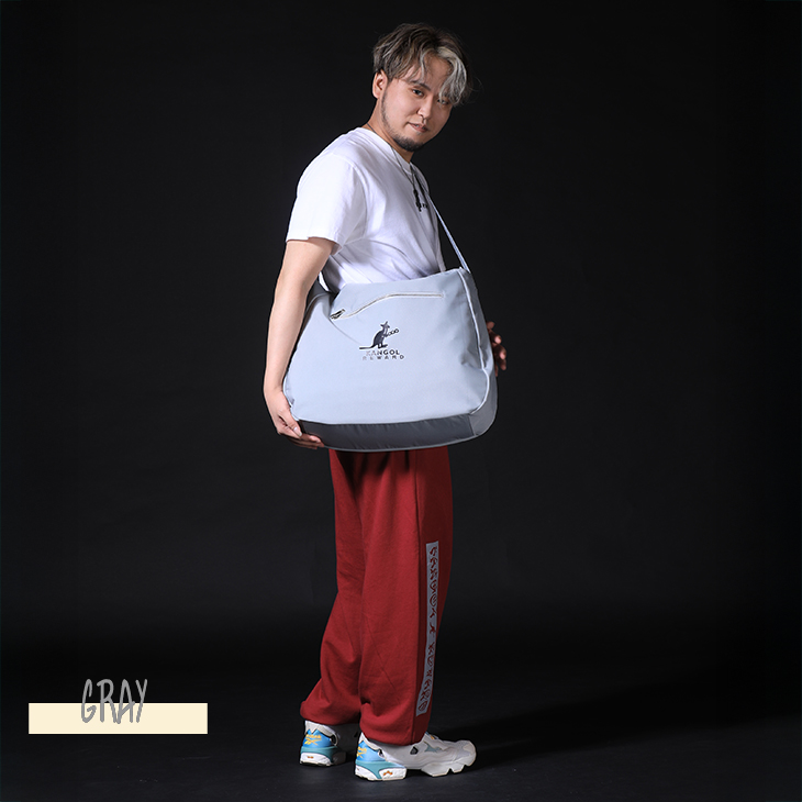 完全受注生産】成人男性三人組×KANGOL REWARDコラボ企画！ショルダーバッグ