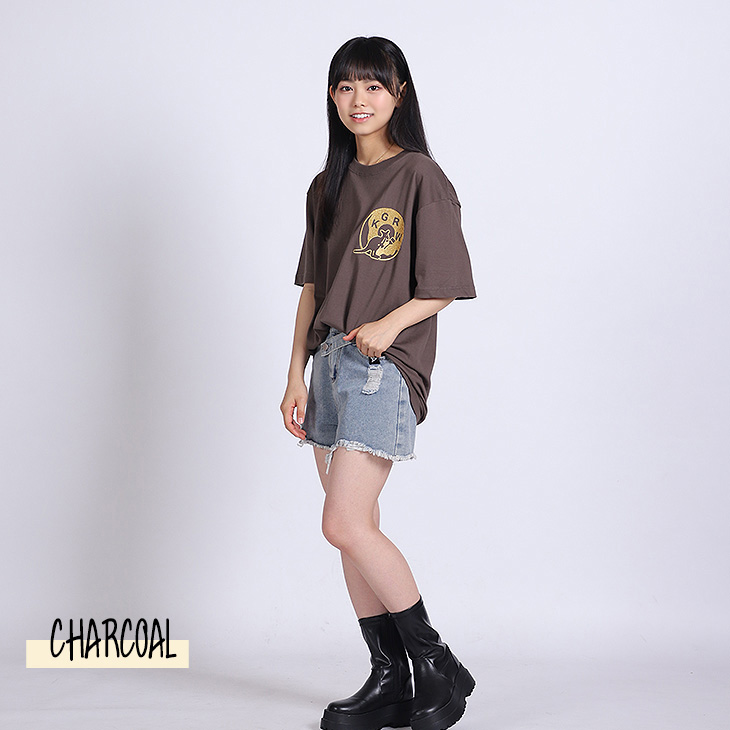 完全受注生産】松藤百香 × KANGOL REWARD コラボ半袖Tシャツ