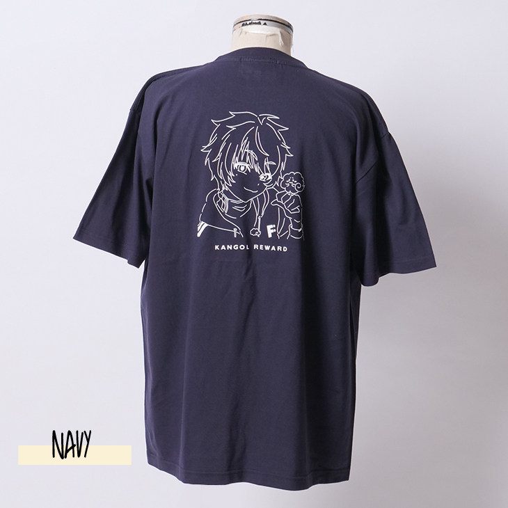 【ダブルネーム XL】グッドイナフ × パーキング銀座 コラボTシャツ 魚住つばき×KANGOL REWARD コラボ半袖Tシャツ