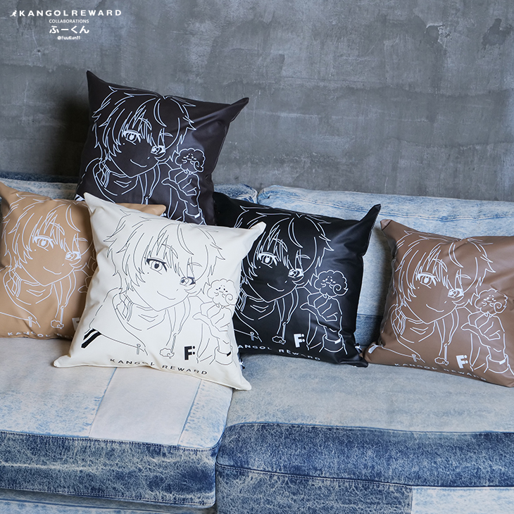 完全受注生産】ふーくん × KANGOL REWARD コラボクッション