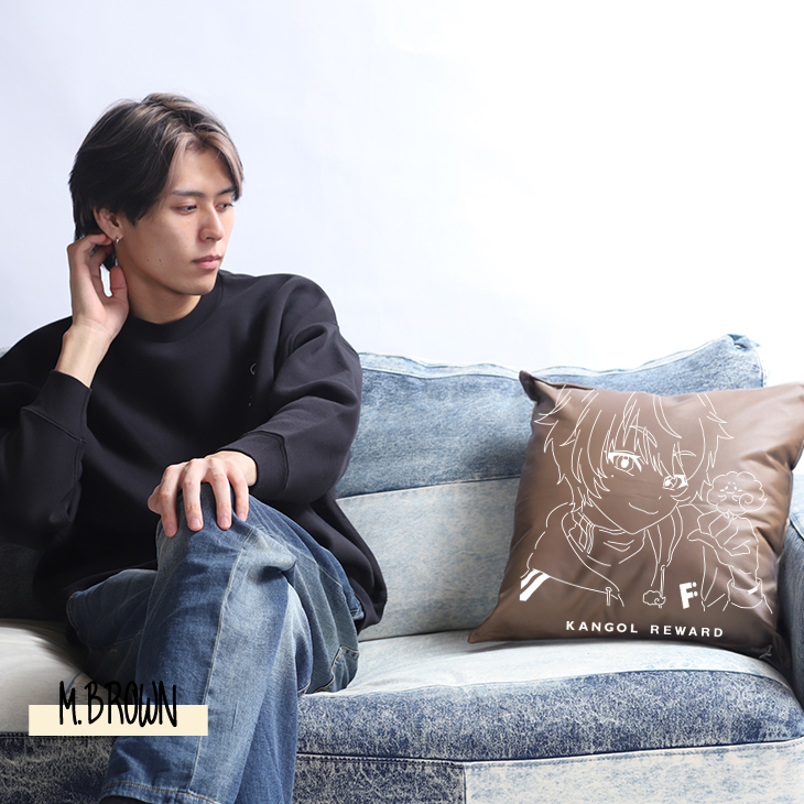 完全受注生産】ふーくん × KANGOL REWARD コラボクッション