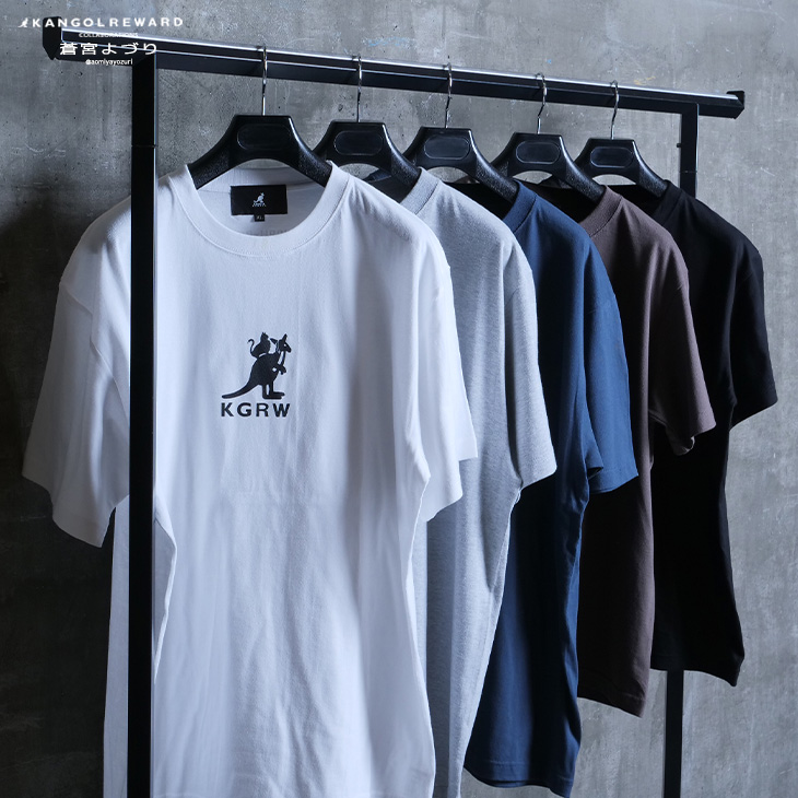 完全受注生産】蒼宮よづり×KANGOL REWARD コラボ企画！半袖Tシャツ