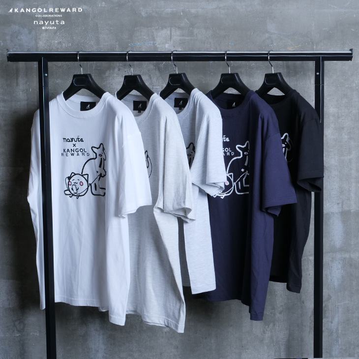 完全受注生産】nayuta × KANGOL REWARD コラボ企画！半袖Tシャツ