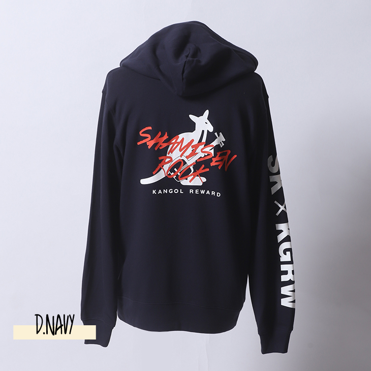 完全受注生産】駒田早代 × KANGOL REWARD コラボ企画！ZIPパーカー